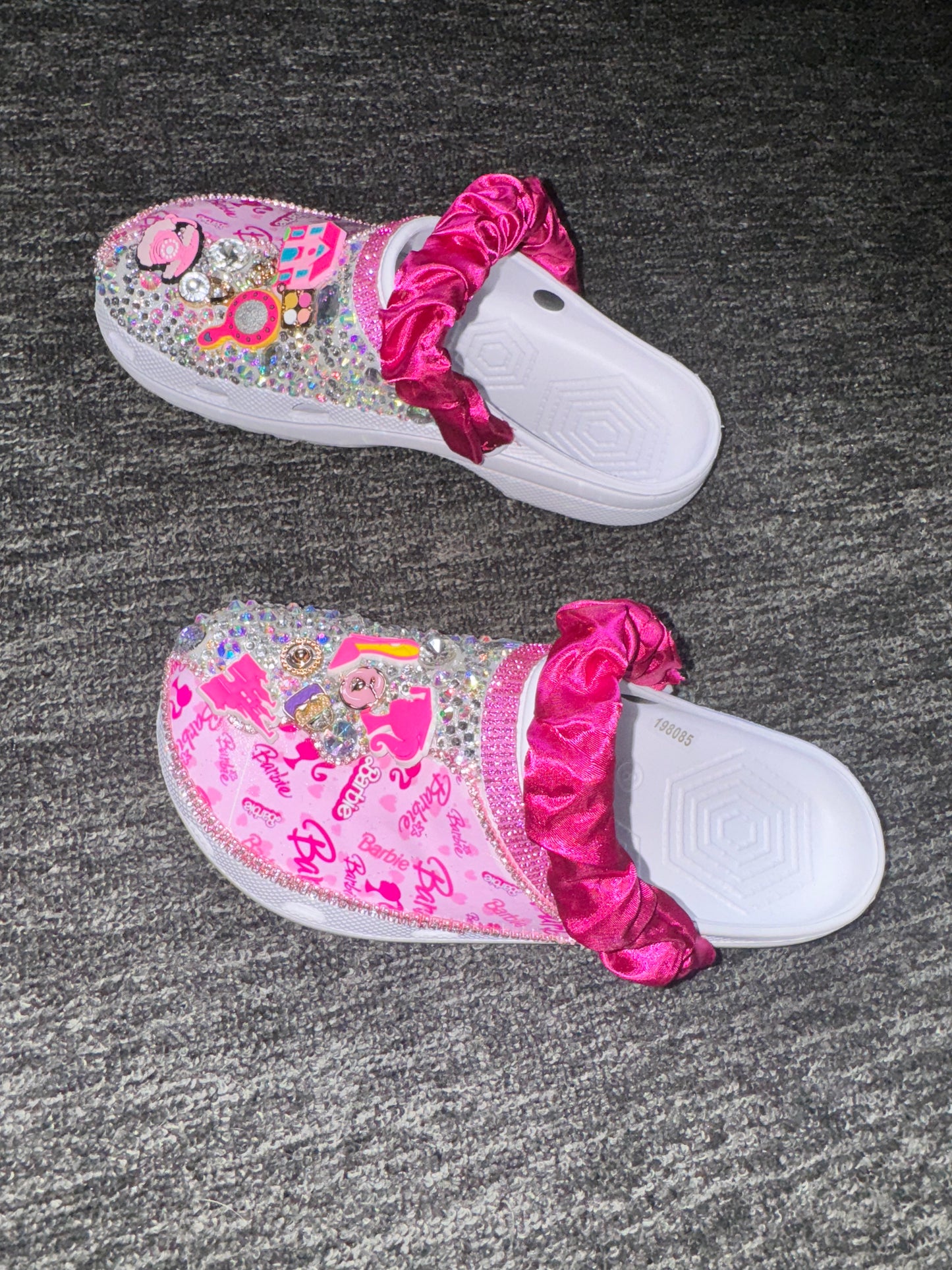 Customised Crocs/clogs size 8