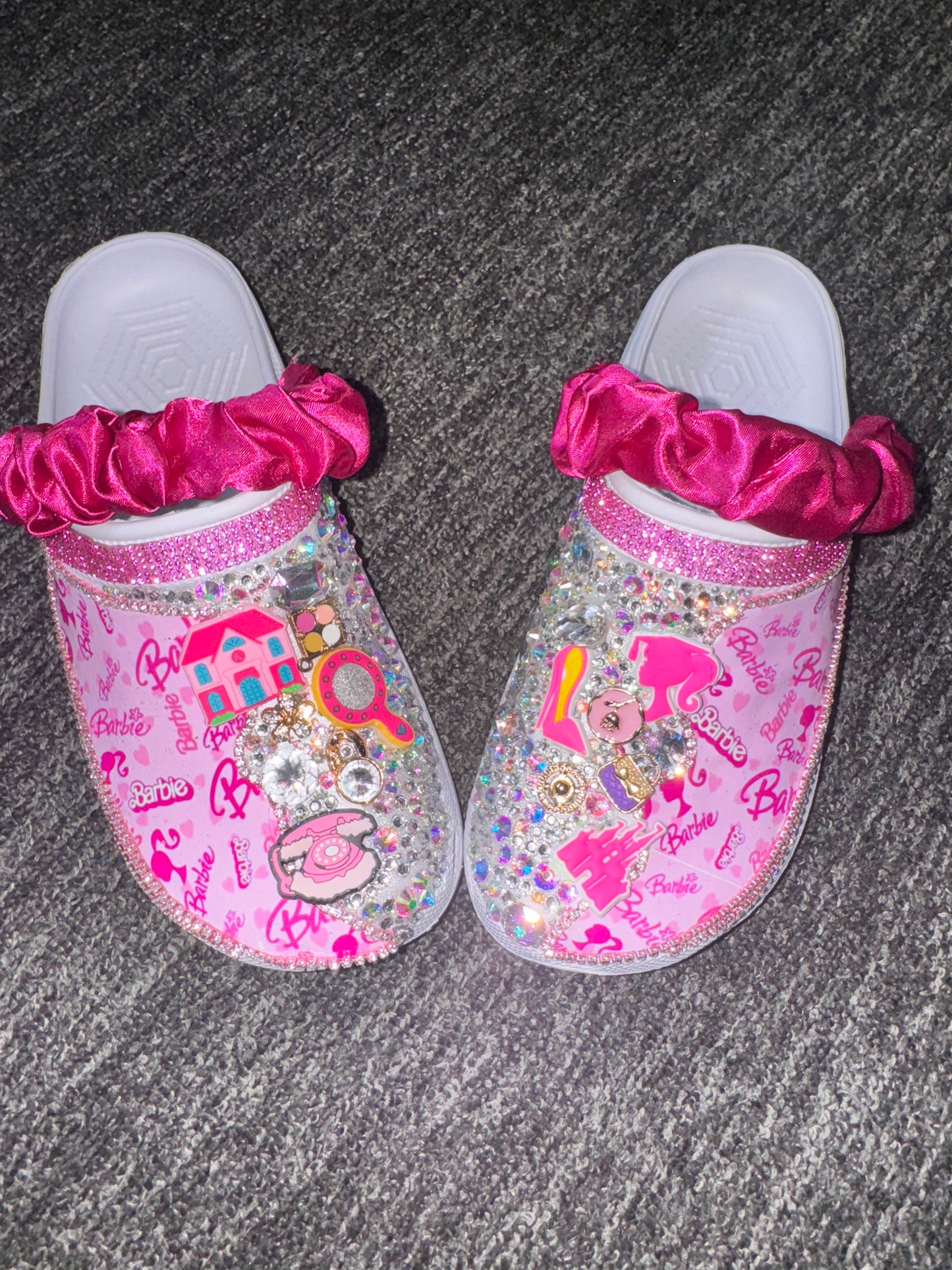 Customised Crocs/clogs size 8
