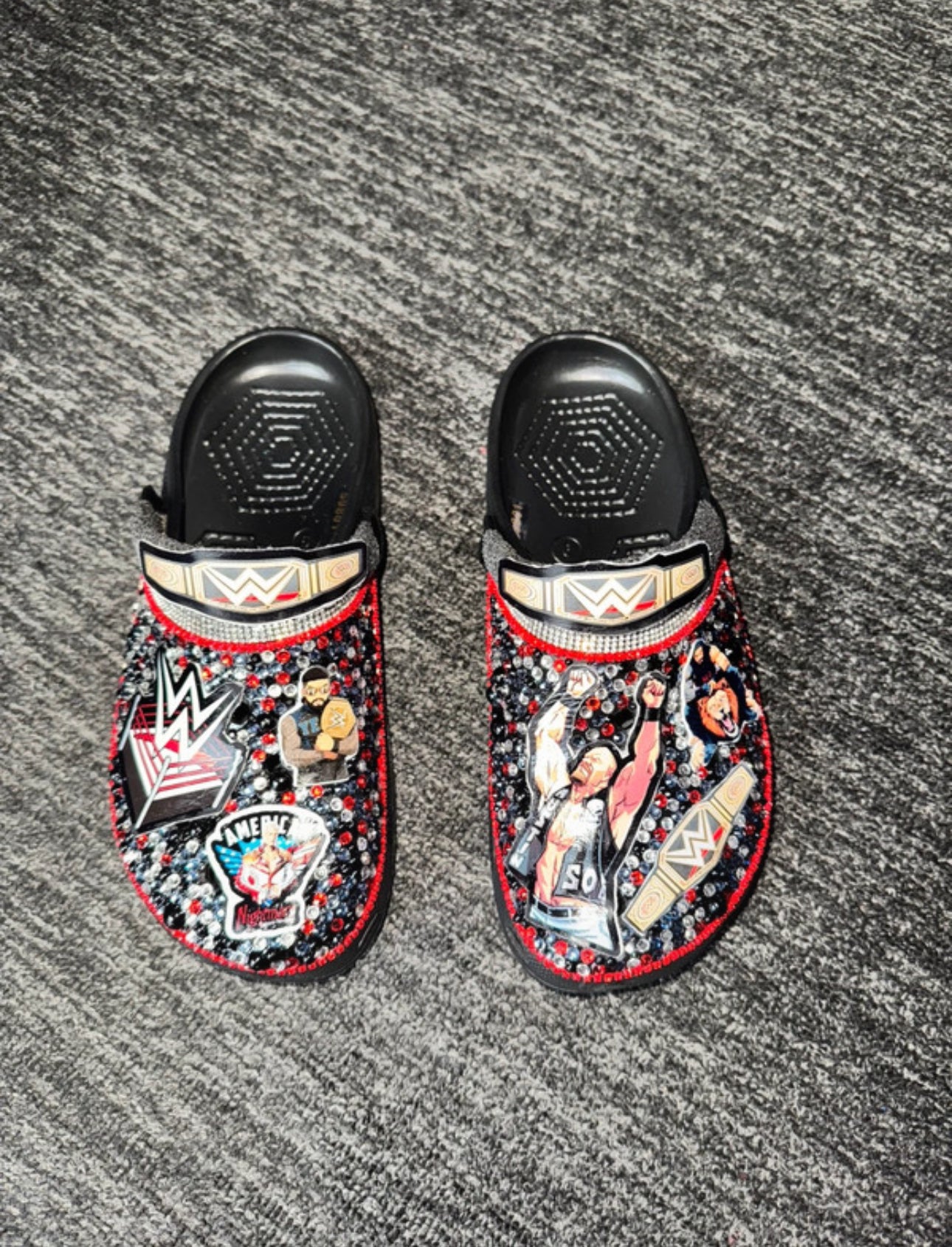 Customised Crocs/clogs size 9