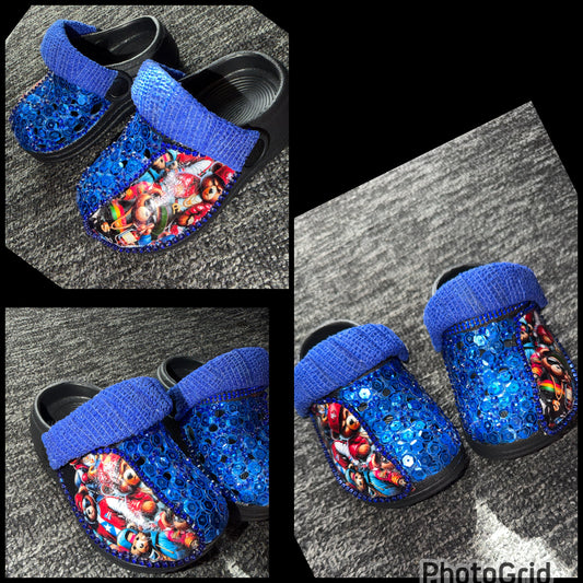 Customised Children's Clogs/Crocs  baby size 4